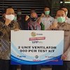 EMTEK Peduli Corona Serahkan Bantuan PCR Test Kit ke RS Bhayangkara TK I IR Said Sukanto