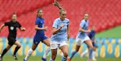Kocak! Penyerang Tim Putri Manchester City Ini KO Disundul Balik Oleh Bola