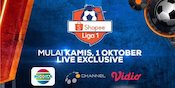 30 Hari Jelang Kembalinya Shopee Liga 1, Hanya di Indosiar, O'Channel dan Vidio 30 Hari Jelang Kembalinya Shopee Liga 1, Hanya di Indosiar, O'Channel dan Vidio
