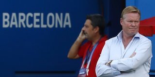 Pelatih Barcelona, Ronald Koeman (c) AP Photo