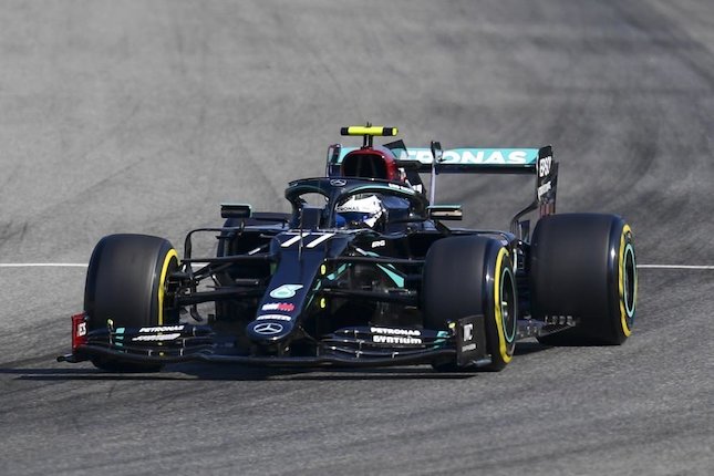 Pembalap Mercedes AMG Petronas, Valtteri Bottas (c) AP Photo