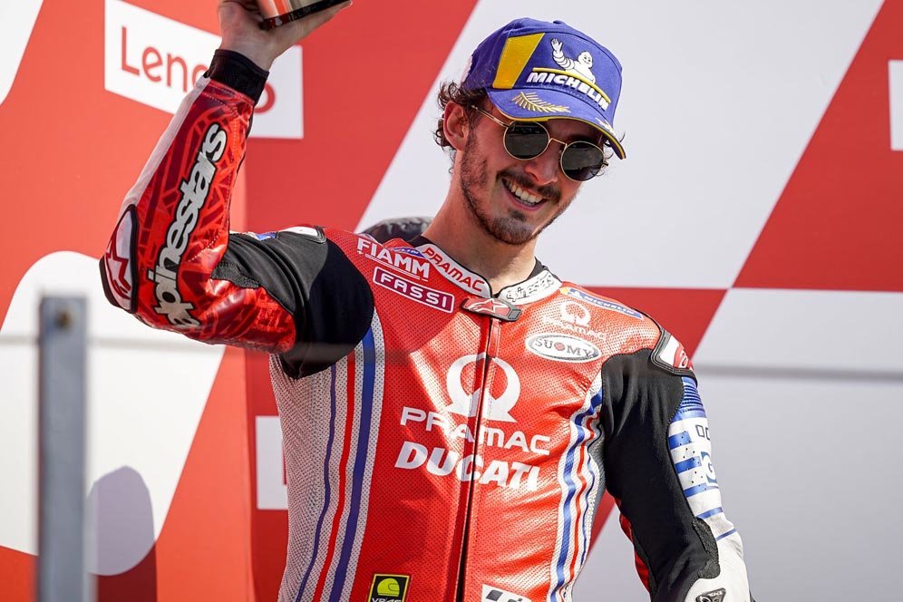 Pecco Bagnaia Tersanjung Jadi Rider Tim Pabrikan, Tekad Angkat Nama Ducati