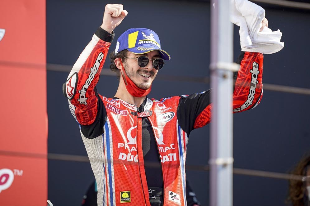 Pecco Bagnaia Kini Tak Takut Lagi Saat Duel dengan Valentino Rossi