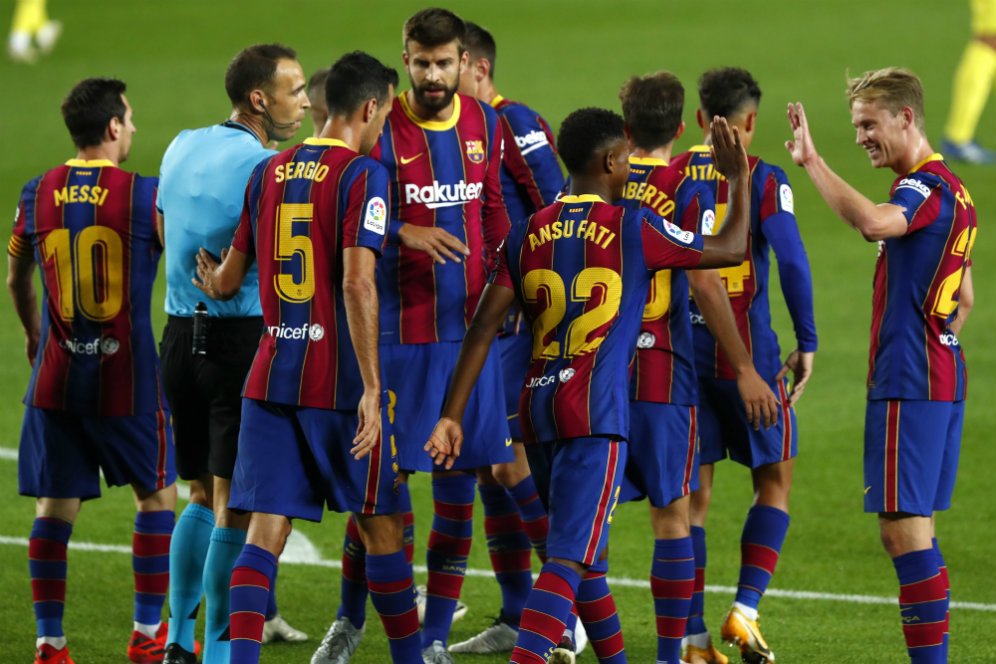 Hasil Pertandingan Barcelona vs Villarreal: Skor 4-0