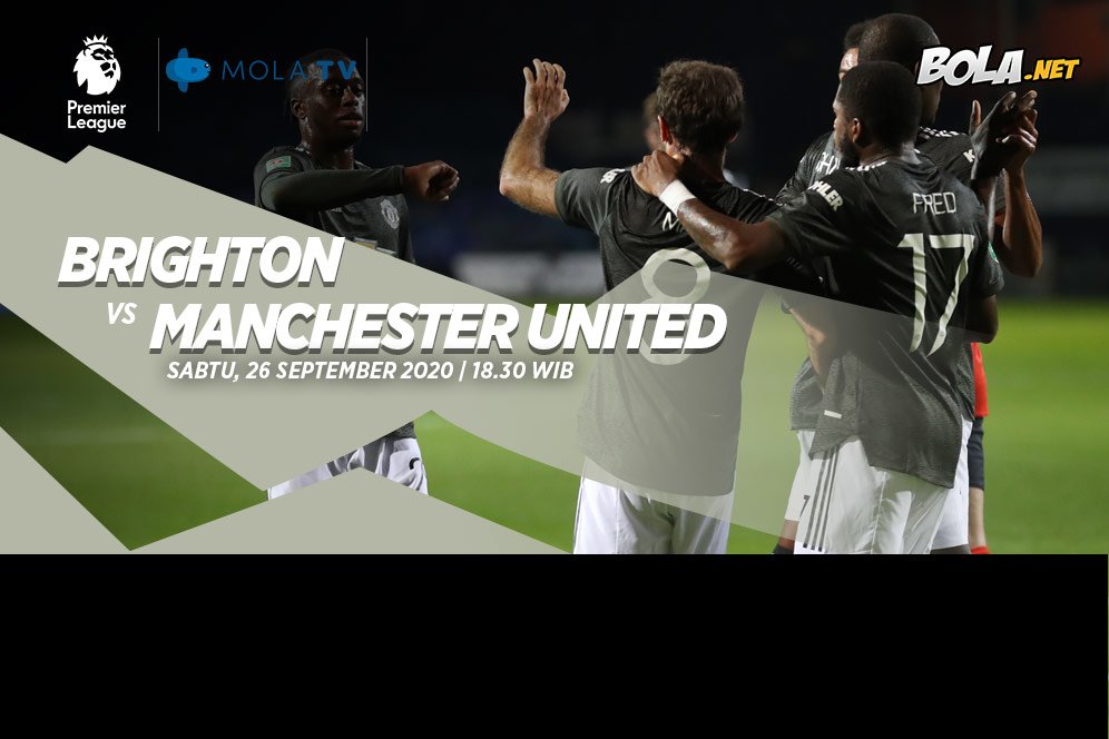 Data dan Fakta Premier League: Brighton vs Manchester United