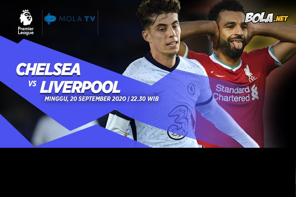 Data dan Fakta Premier League: Chelsea vs Liverpool