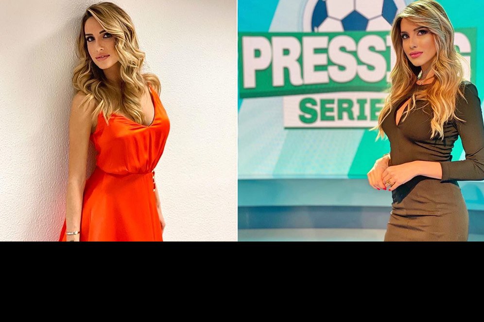 Giorgia Rossi, Presenter Cantik Liga Italia yang Suka Sepak Bola Sejak Kecil