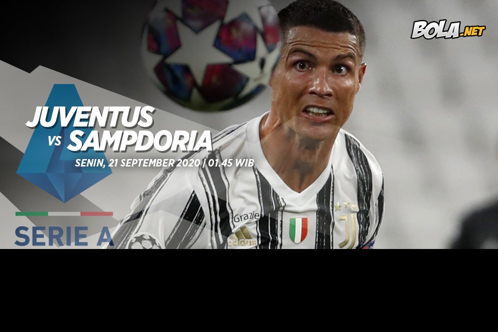 Data dan Fakta Serie A: Juventus vs Sampdoria