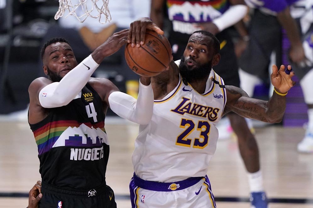 Jadwal Live Streaming Final NBA Wilayah Barat 2019/2020 - Game 4: Lakers vs Nuggets