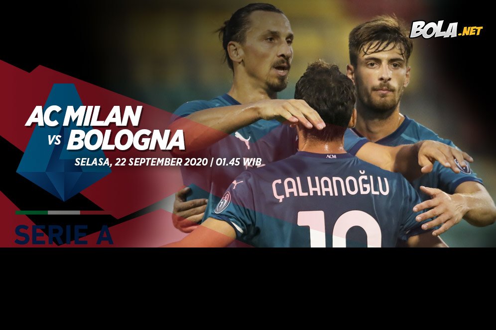 Prediksi AC Milan vs Bologna 22 September 2020