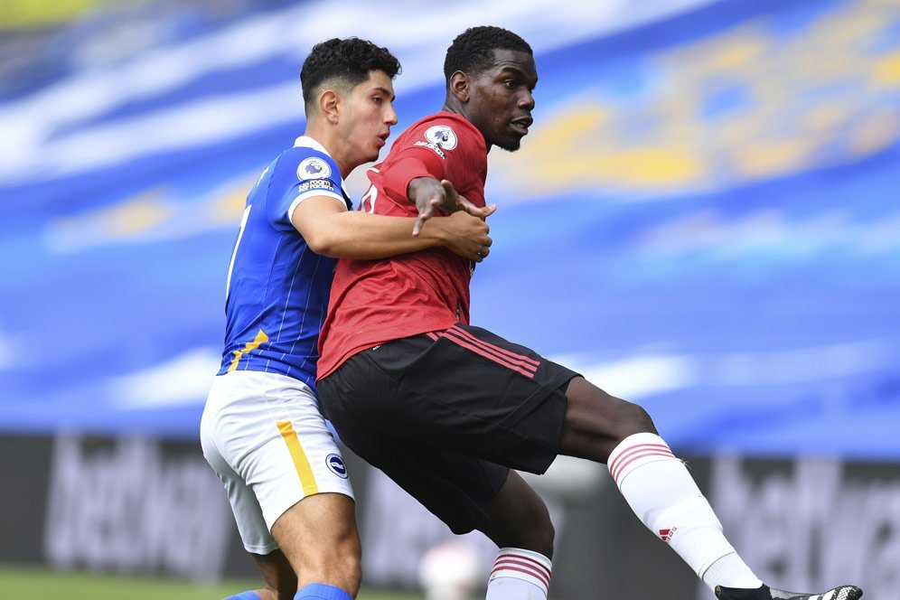 Terbaik dan Terburuk di Laga Brighton vs Manchester United: Paul Pogba Ada di Lapangan?