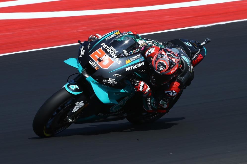 Hasil FP1 MotoGP Catalunya: Fabio Quartararo Asapi Andrea Dovizioso