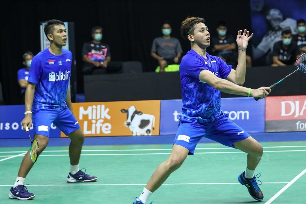 Fajar/Rian Beber Cara Jitu Bekuk Kevin/Marcus di PBSI Thomas & Uber Cup Simulation