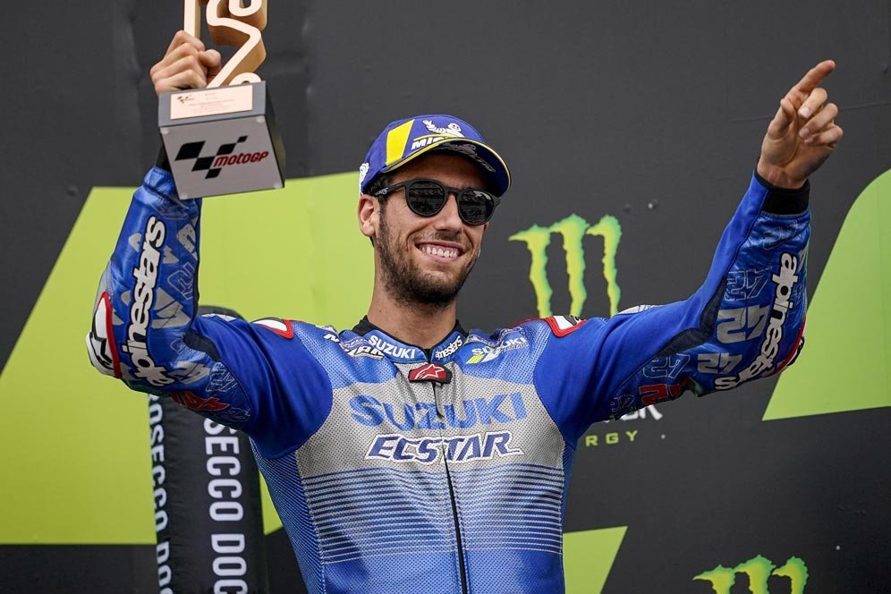 Alex Rins Lega Naik Podium Lagi Usai Paceklik Setahun dan Cedera Bahu