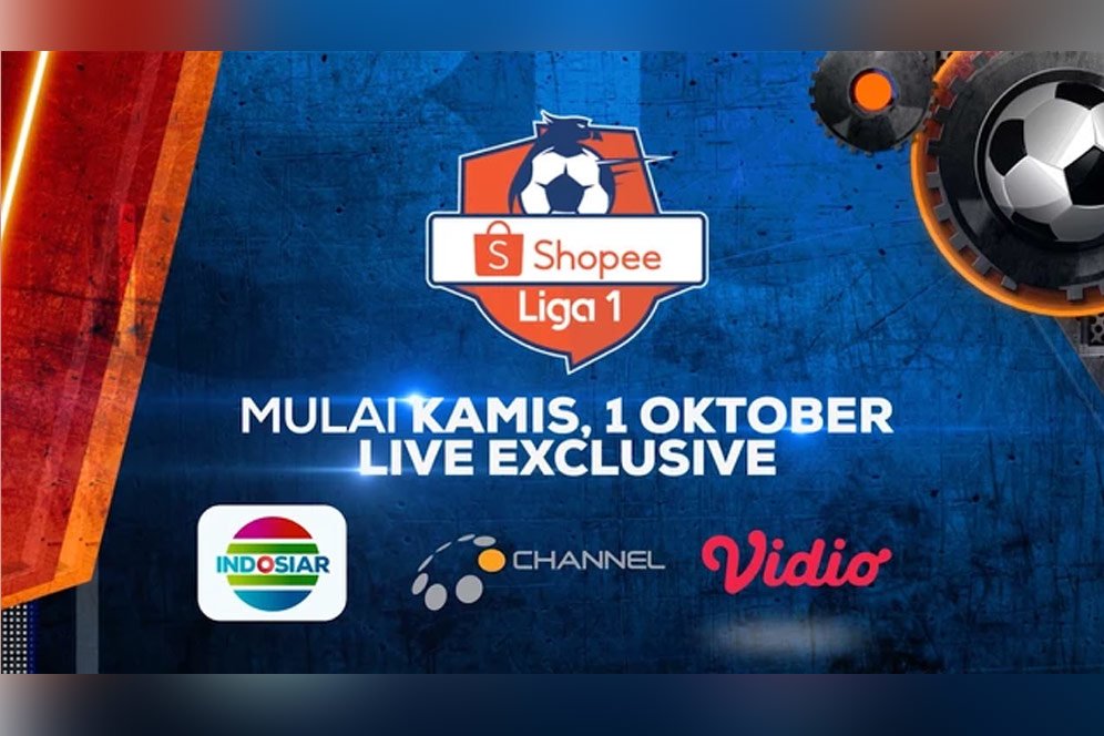 30 Hari Jelang Kembalinya Shopee Liga 1, Hanya di Indosiar, O'Channel dan Vidio