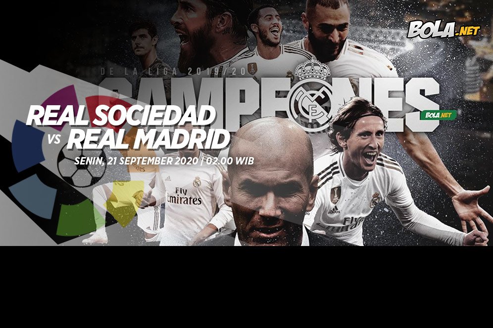 Prediksi Real Sociedad vs Real Madrid 21 September 2020