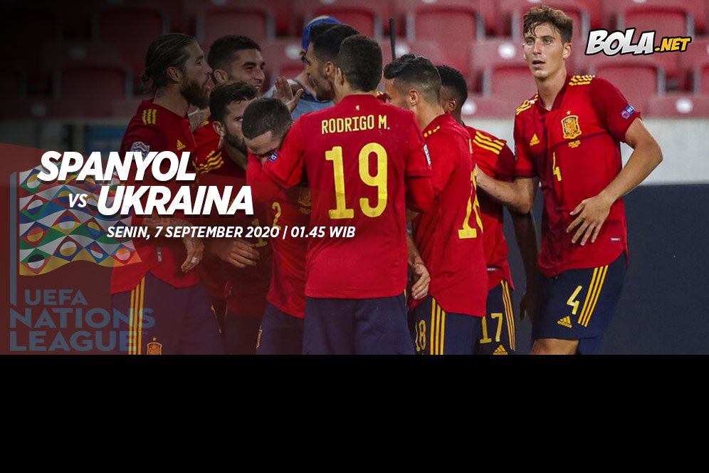 Prediksi Spanyol vs Ukraina 7 September 2020