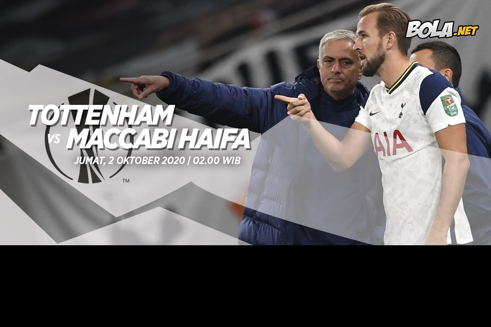 Prediksi Tottenham vs Maccabi Haifa 2 Oktober 2020