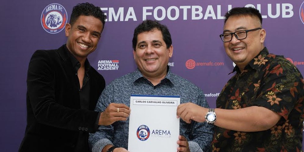 Carlos Oliveira Bakal Bawa Filosofi Sepak Bola Menyerang ke Arema FC