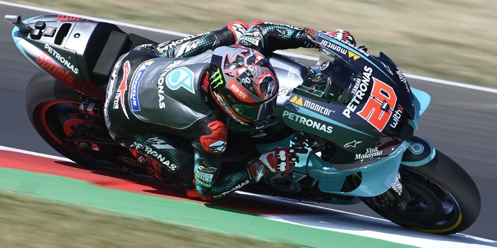Hasil FP3 MotoGP Le Mans: Rival Berjatuhan, Fabio Quartararo Tercepat
