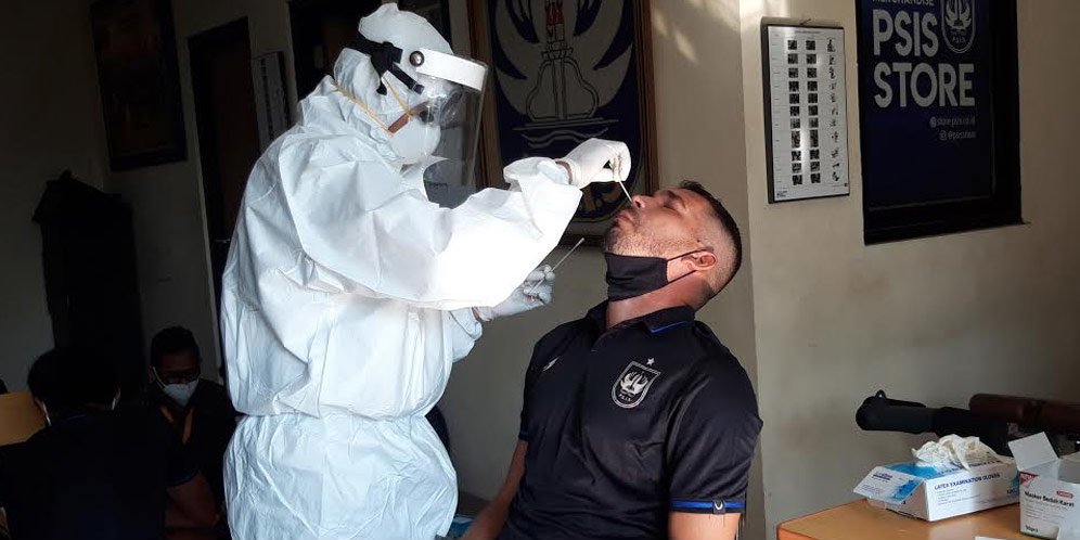 Tes Swab Ketiga, Pemain dan Official PSIS Bebas Covid-19