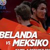 Prediksi Belanda vs Meksiko 8 Oktober 2020