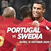 Prediksi Portugal vs Swedia 15 Oktober 2020