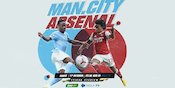 Link Live Streaming Manchester City vs Arsenal di Mola TV