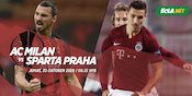 Live Streaming AC Milan vs Sparta Praha di Vidio