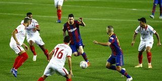 Duel Barcelona vs Sevilla (c) AP Photo