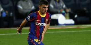 Pemain muda Barcelona, Pedri Gonzalez (c) AP Photo
