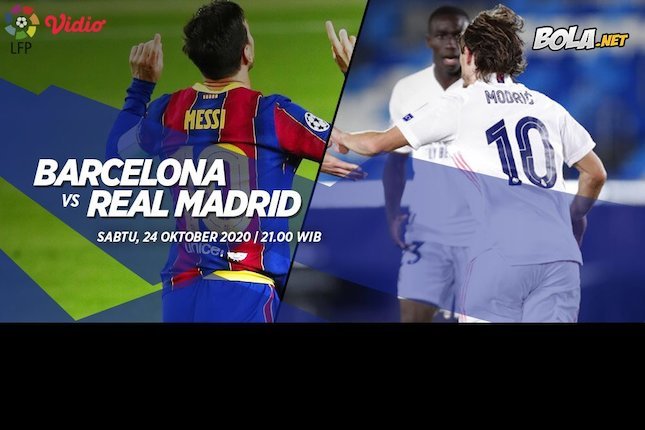 La Liga, Barcelona vs Real Madrid (c) Bola.net