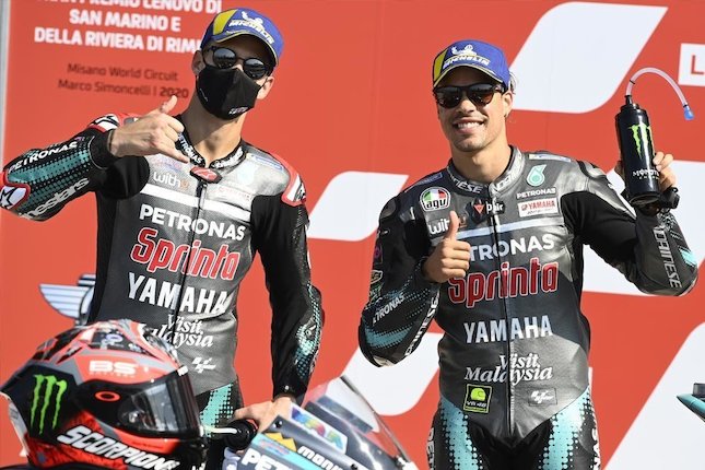 Hanya Tertinggal 8 Poin dari Quartararo-Rins