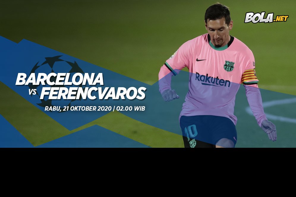 Jadwal Liga Champions Barcelona vs Ferencvaros: Live Streaming di Vidio