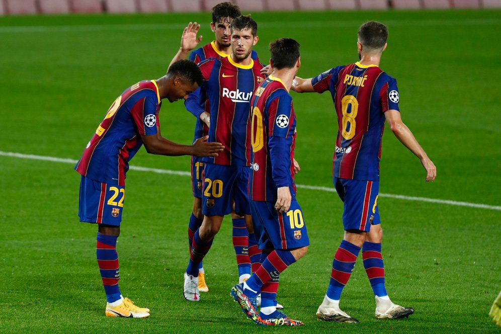 Hasil Pertandingan Barcelona vs Ferencvaros: Skor 5-1