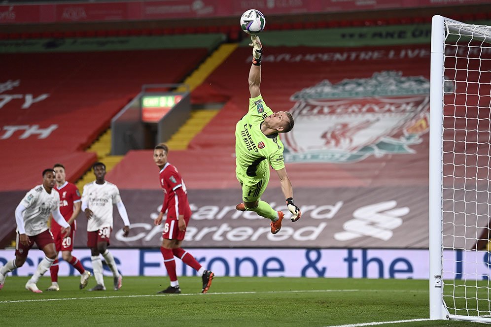 Pahlawan Arsenal, Bernd Leno: Saya Kiper Nomor 1!