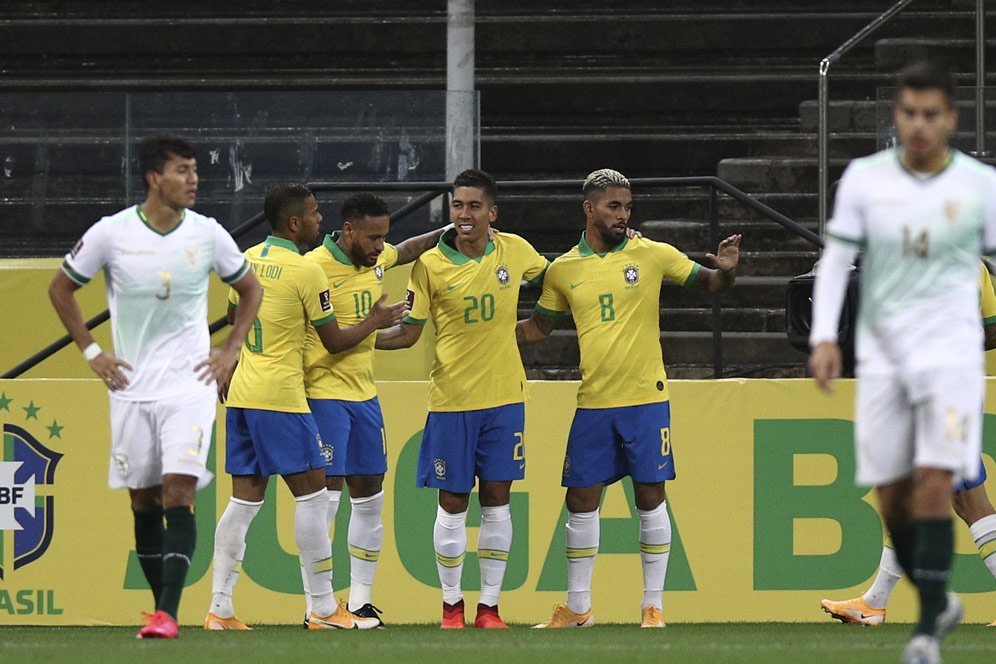 Hasil Pertandingan Brasil vs Bolivia: Skor 5-0