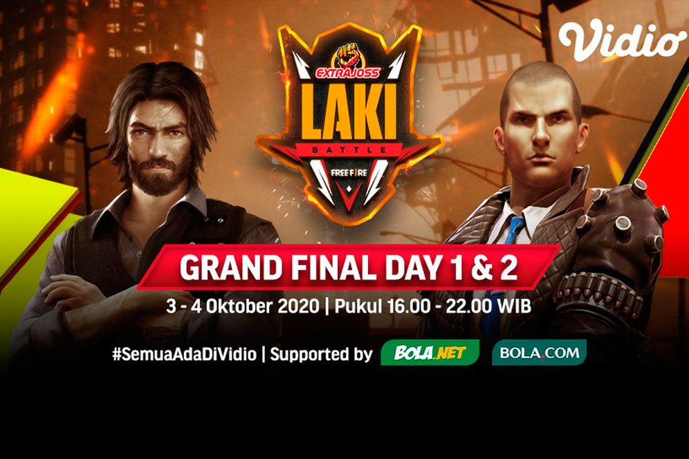 Yuk Saksikan Live Streaming Grand Final Day 2 Extra Joss Laki Free Fire, Minggu 4 Oktober 2020