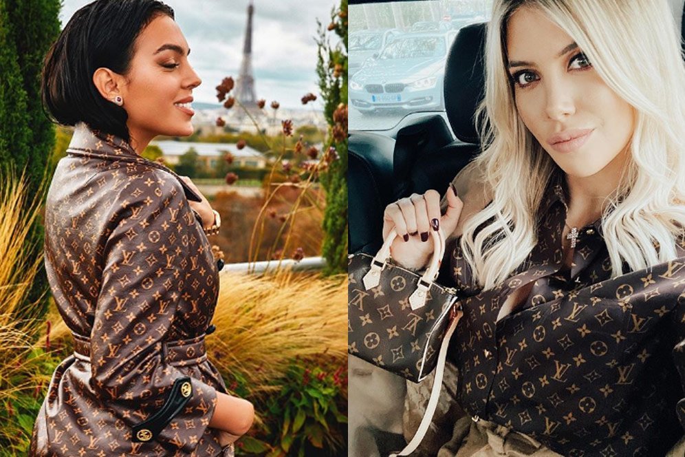 Georgina Rodriguez vs Wanda Nara dengan Baju yang Sama, Siapa Lebih Aduhai?