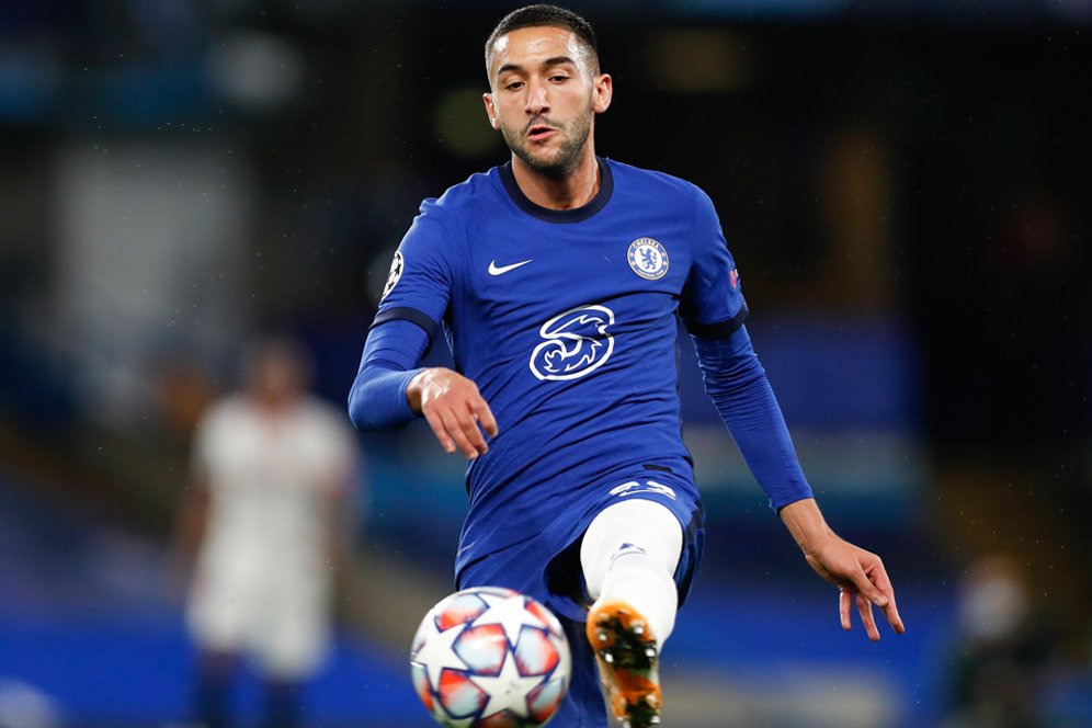 Bukan Sekadar Winger, Ini yang Bikin Hakim Ziyech Spesial di Mata Lampard