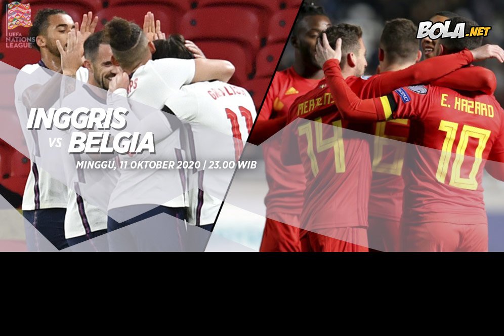 Prediksi Inggris vs Belgia 11 Oktober 2020