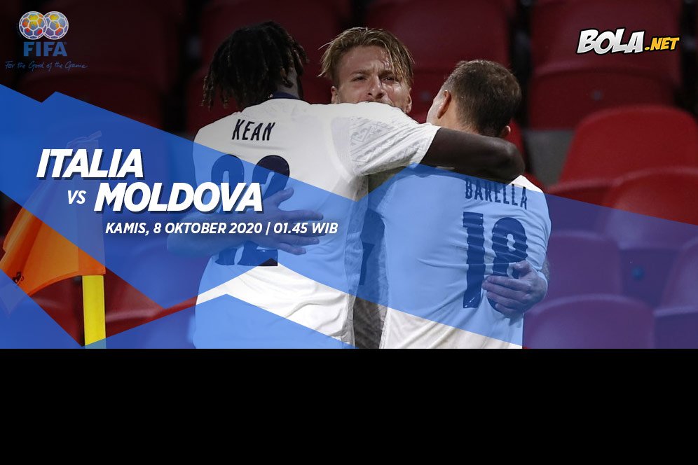 Prediksi Italia vs Moldova 8 Oktober 2020