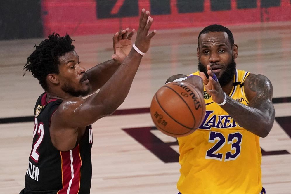 Lakers Gilas Heat di Laga Keempat Final NBA, Kedudukan Jadi 3-1