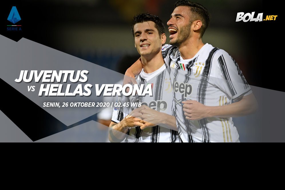 Jadwal dan Siaran Juventus vs Hellas Verona Dini Hari, 26 Oktober 2020