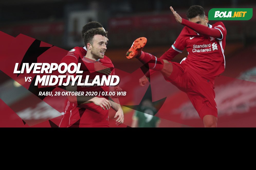 Perkiraan Susunan Pemain Liverpool vs Midtjylland