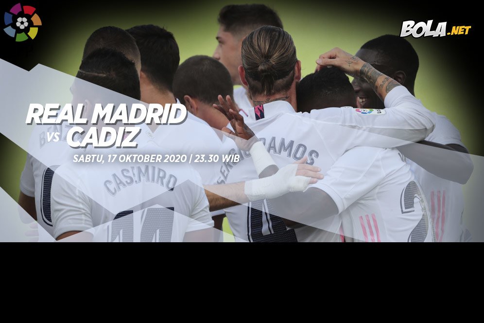 Link Live Streaming Real Madrid vs Cadiz di Vidio