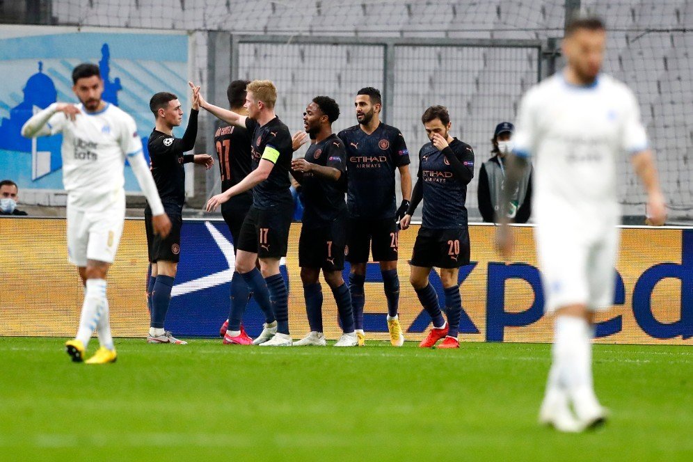 ndodingdong Highlight Liga Champions: Marseille 0-3 Manchester City