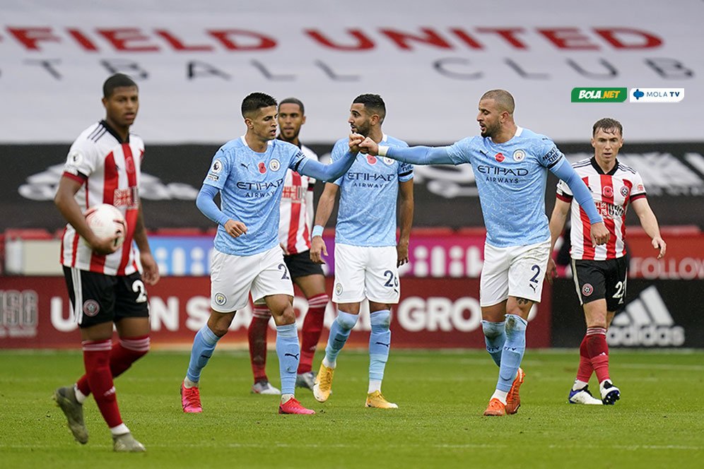 Hasil Pertandingan Sheffield United vs Manchester City: Skor 0-1