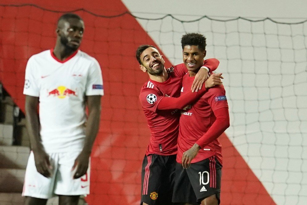 Hasil Pertandingan Manchester United vs RB Leipzig: Skor 5-0