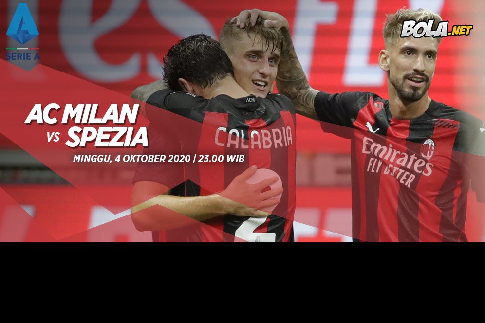 Data dan Fakta Serie A: AC Milan vs Spezia